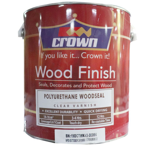 Crown Polyurethane Clear Varnish