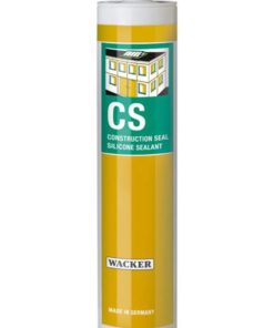 Wacker Construction Sealant CS is a multi-purpose neutral silicone sealant with outstanding adhesion for construction and exterior weather sealing