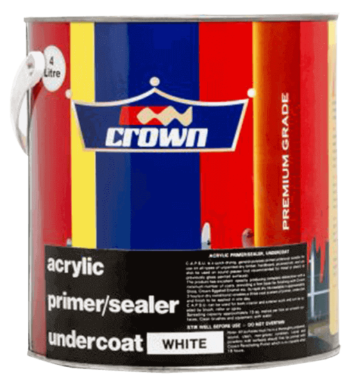 Acrylic Primer Sealer Undercoat Clear Crown Paints Online Shop