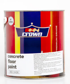 Concrete Floor Paint Red Oxide is a hard-wearing red-oxide coloured gloss finish specially designed for interior use on floors constructed of concrete, stone, brick.