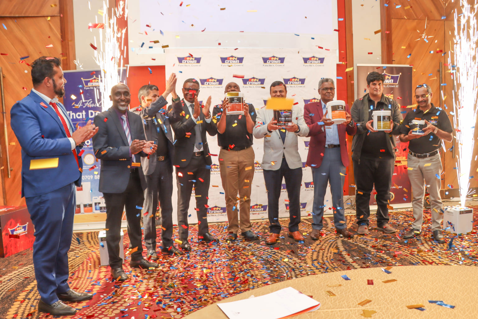 Crown Paints Unveils Two Groundbreaking Innovations: Crown FloorTek and Crown Fire Shield at a Landmark Launch in Nairobi.