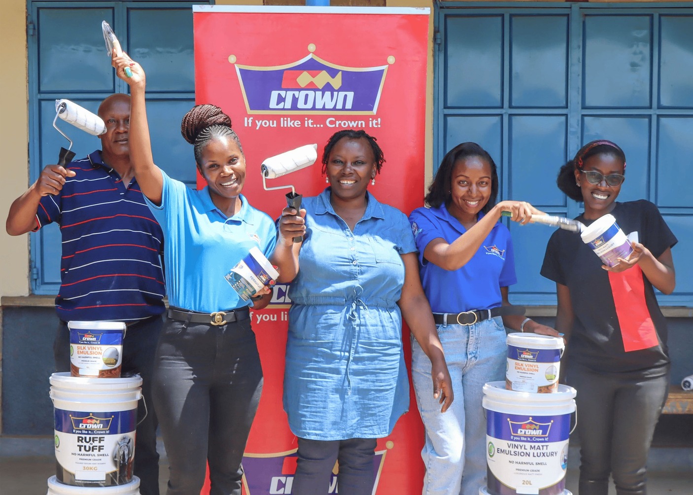 THIRIRIKA COMPREHENSIVE SCHOOL GETS A FRESH COAT OF HOPE