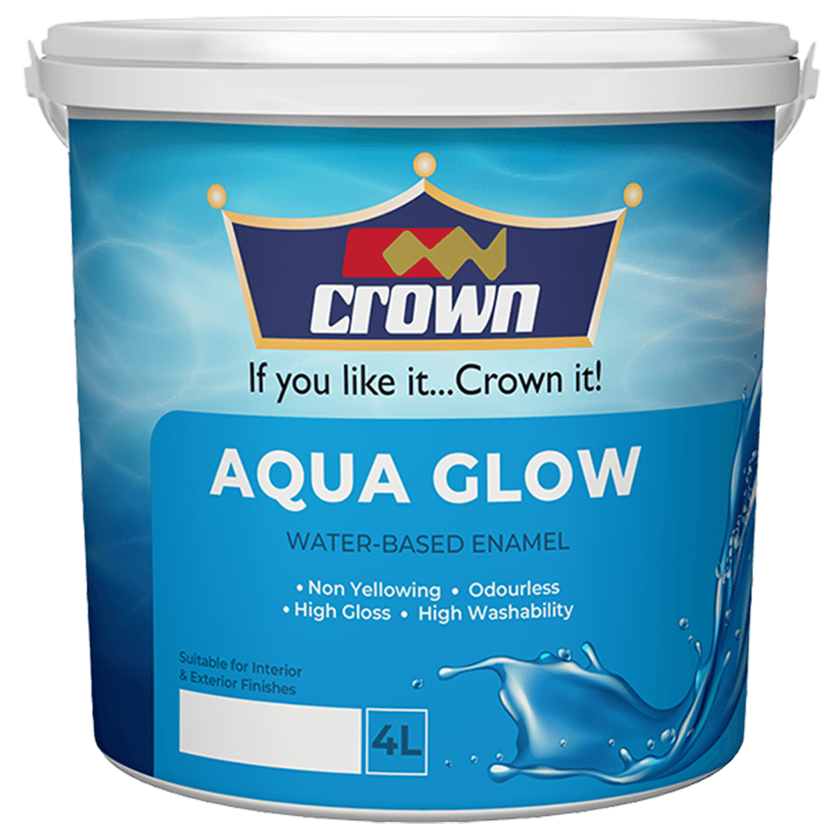Photos of Crown Aqua Glow (Water-Based Enamel)