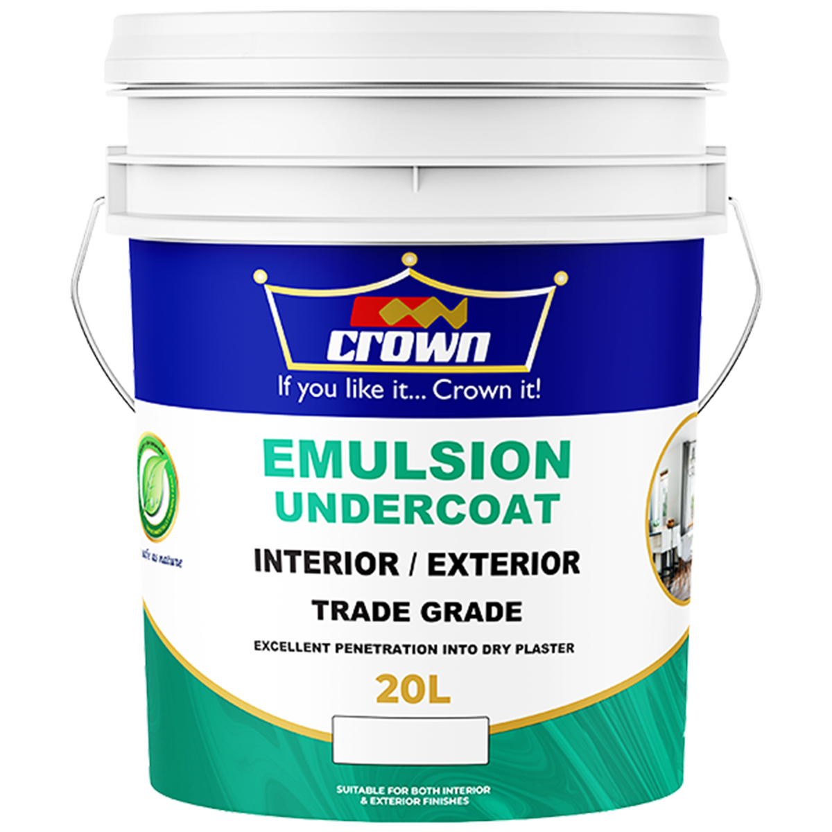 Photo of Crown Emulsion Undercoat Interior Exterior