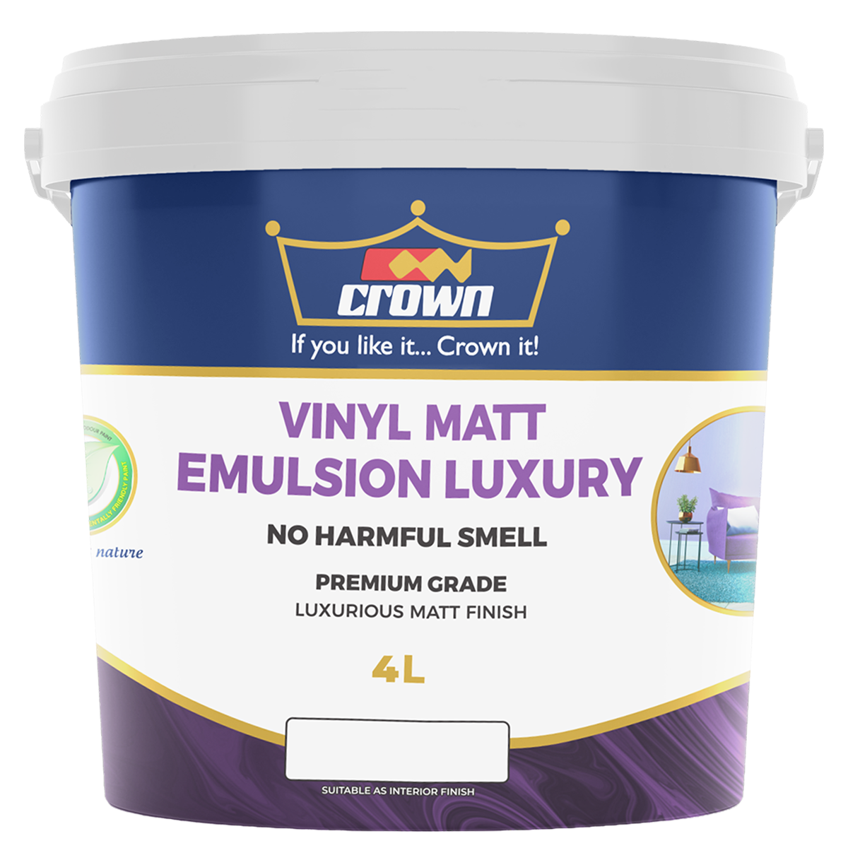 Crown Vinyl Matt Luxury Emulsion