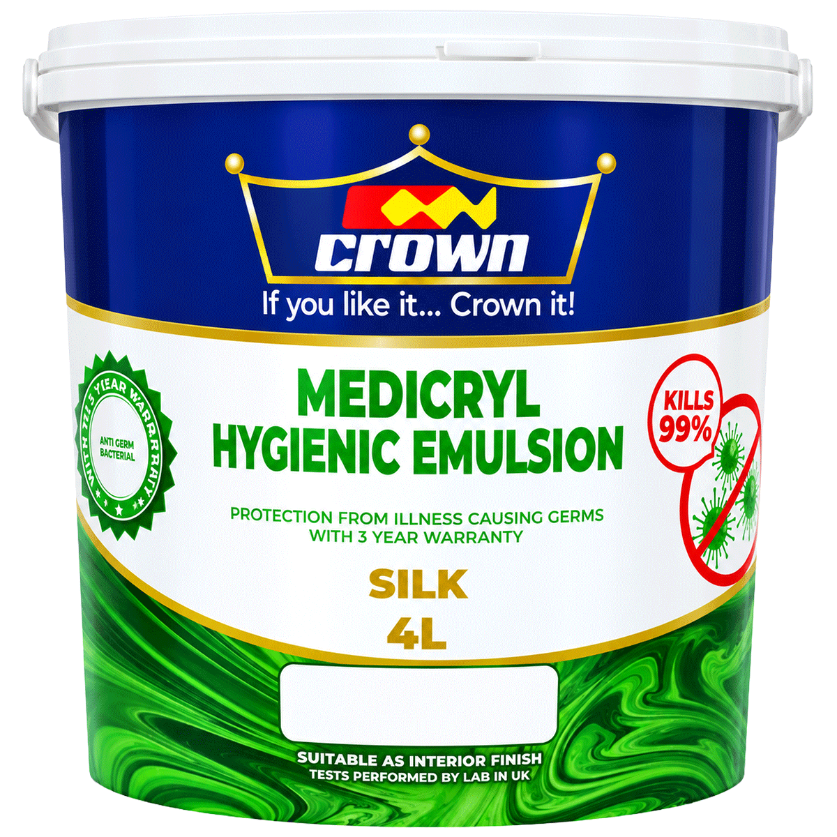 Photo of Crown Medicryl Hygienic Silk Emulsion