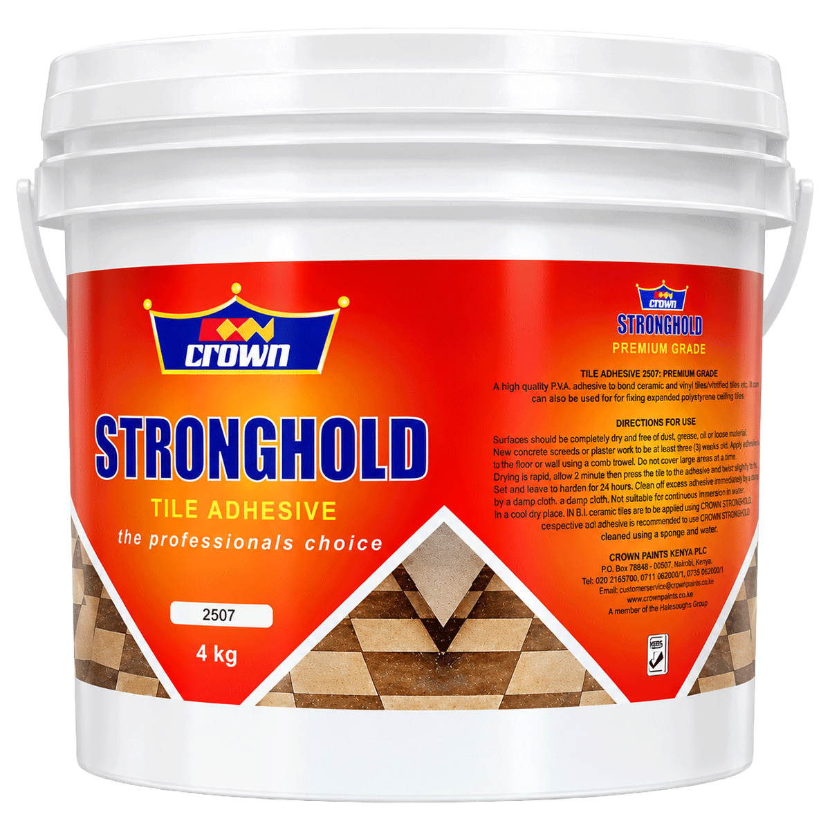 Crown 2507 Stronghold Tile Adhesives
