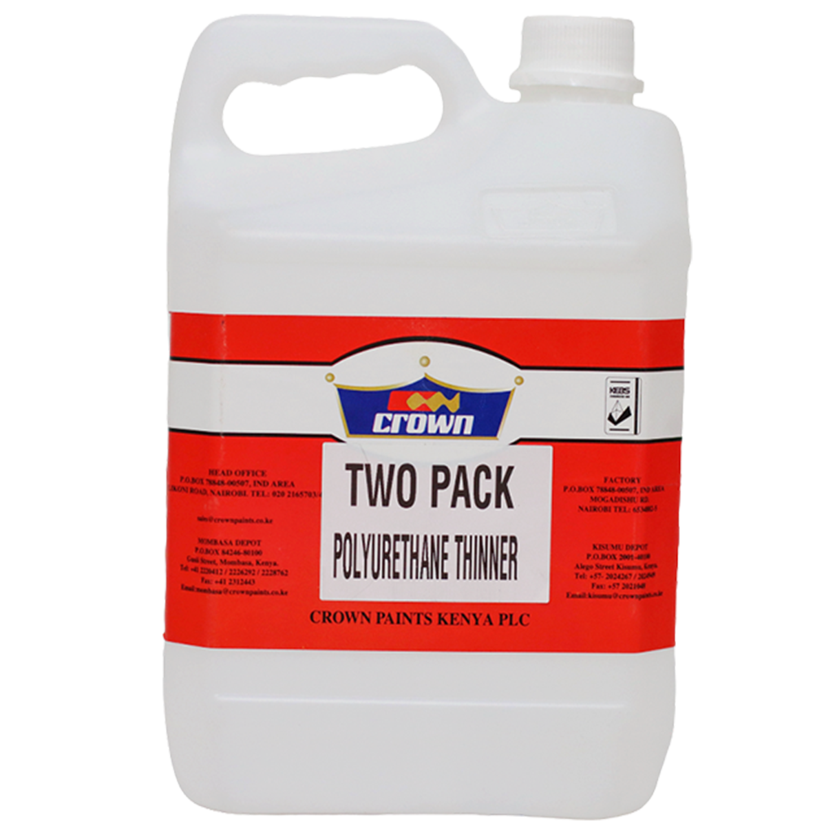 Crown Two Pack Polyurethane Thinner
