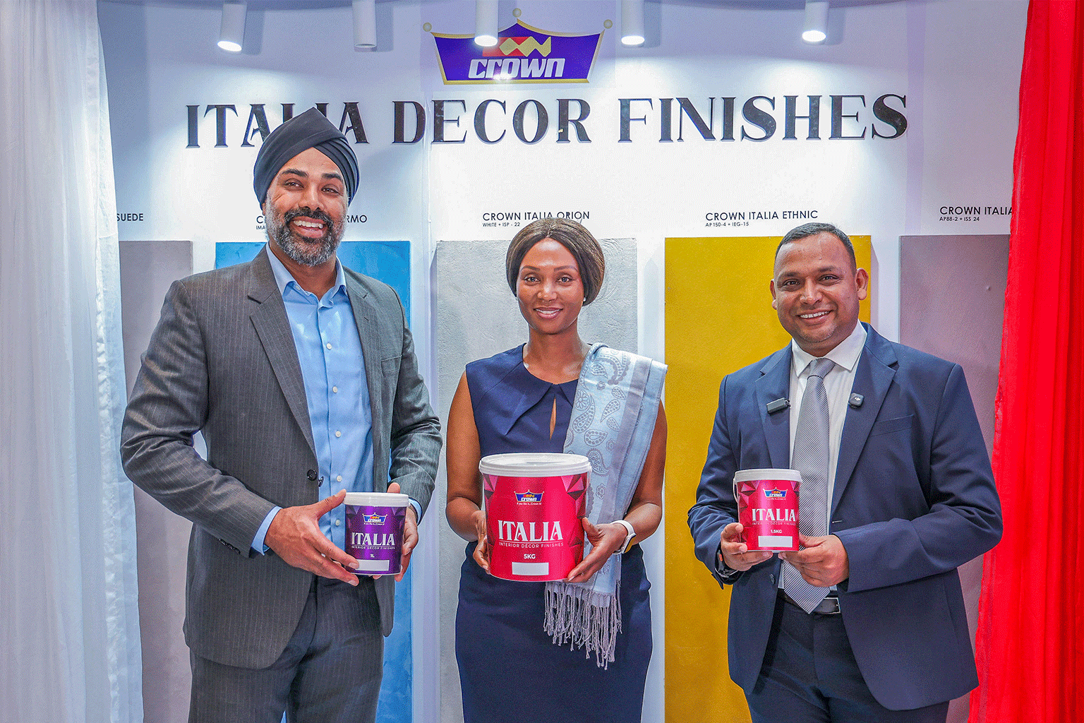 Crown Paints Unveils Italia Series in Two Major Industry Showcases, Ushering in a New Era of Premium Decorative Finishes