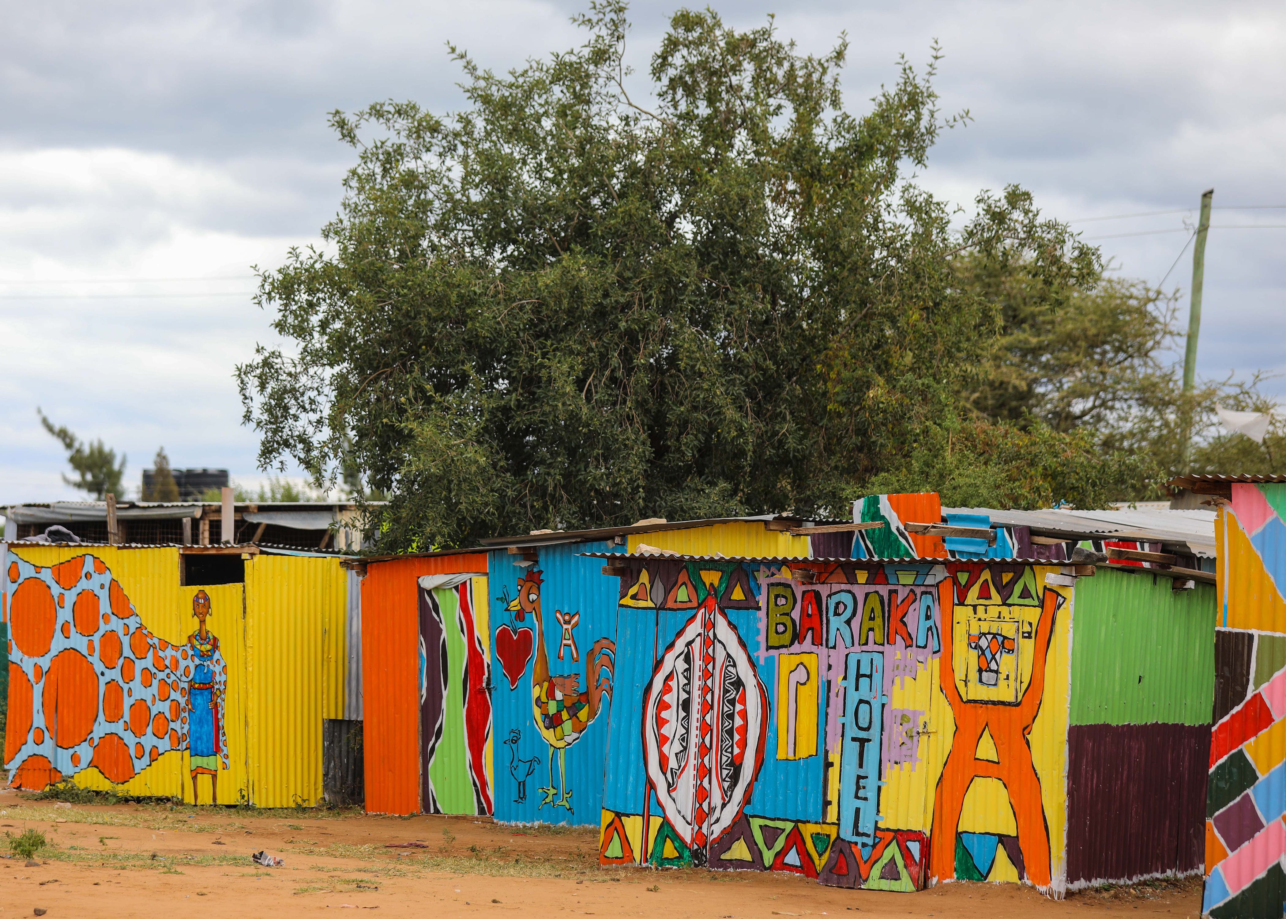 MILE 46 COMMUNITY COMES ALIVE IN COLOUR