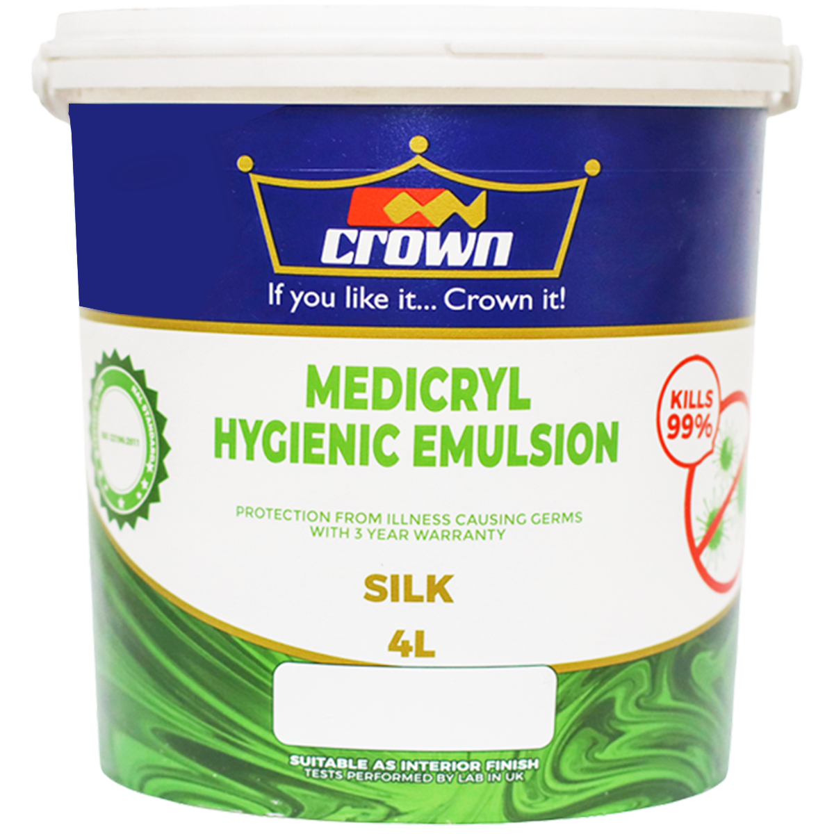 Photo of Crown Medicryl Hygienic Silk Emulsion