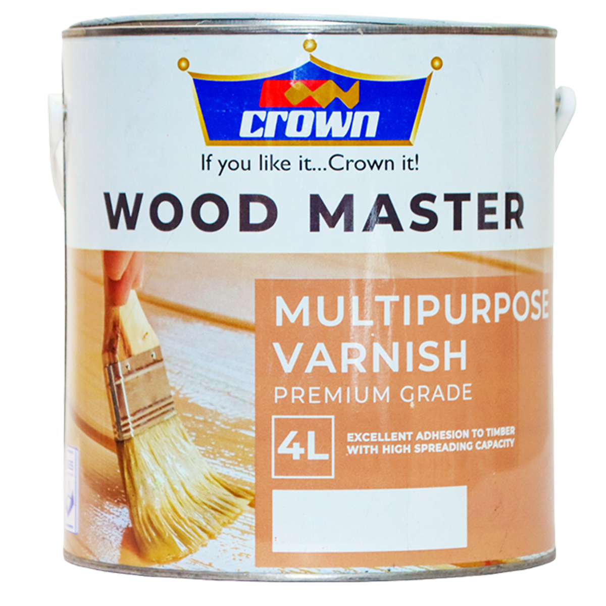 Photos of Crown Wood Master Multipurpose Clear Varnish Gloss 