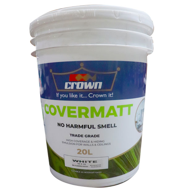 Crown Covermatt Emulsion Crown Paints Kenya PLC