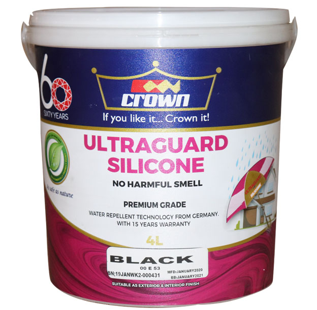 Crown Permacote Ultra Guard RainProof Silicone Paint Crown Paints
