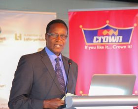 Cabinet Secretary, Ministry of Land, Housing and Urban Development, Prof. Jacob T. Kaimenyi