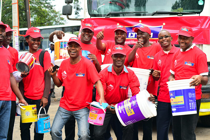 Crown Paints Jubilant Staff
