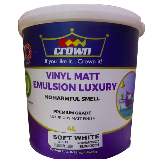 Crown Luxury Matt Emulsion Crown Paints Kenya PLC