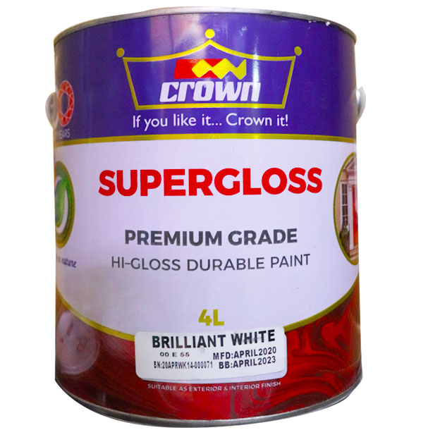 Crown Super Gloss Paint Color Crown Paints Kenya PLC