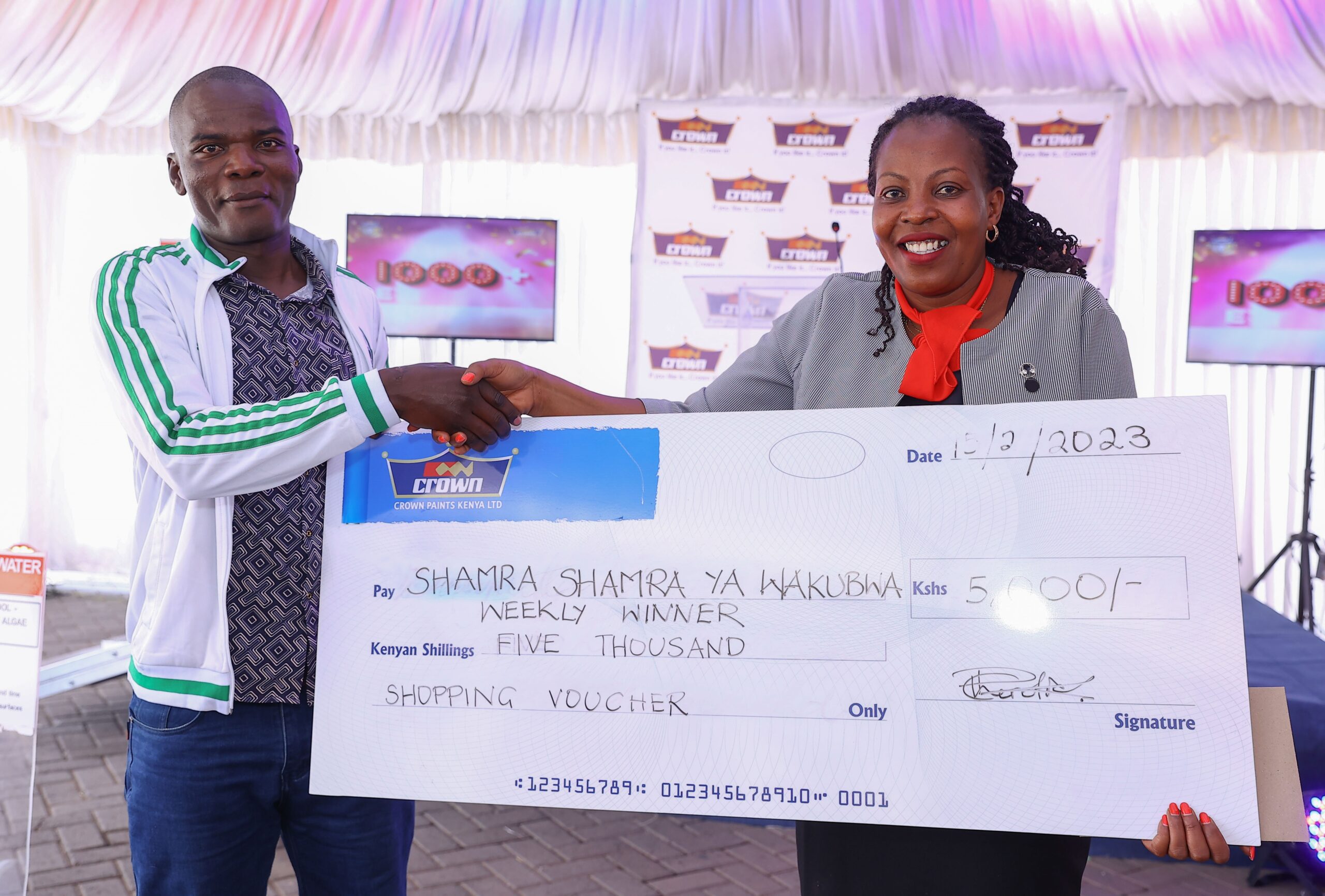 Shamrashamra Campaign Crown Paints Kenya PLC